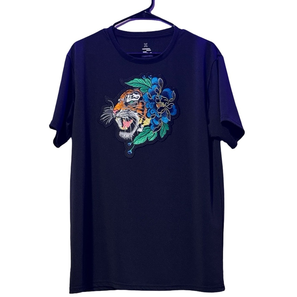 Tigress Lily Black T-Shirt Size XL - Picture 4 of 9